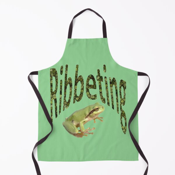 Item preview, Ribbeting Text Pattern With Tree Frog Photograph designed and sold by taiche.