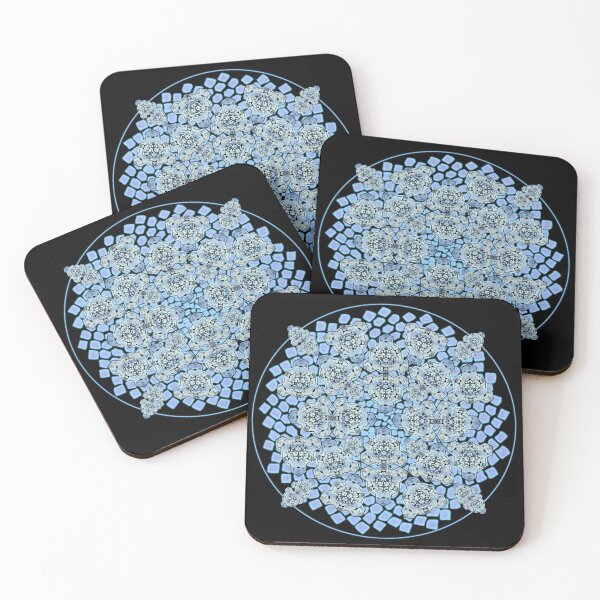 Item preview, Mountain Range Cube Mandala Cacophony & CircleVisions (B&P) designed and sold by createVisions.