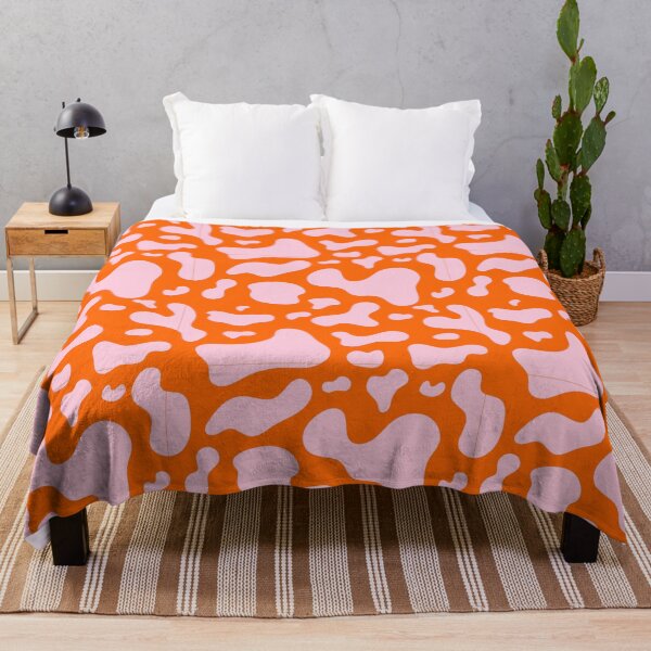 Artikelvorschau, Blutorange Fizz Kuhabdruck entworfen und verkauft von sunbeamstudios.