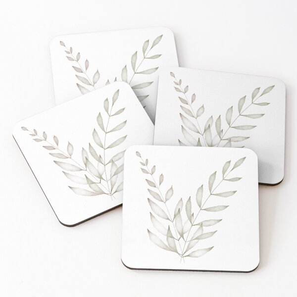 Item preview, Watercolor Nursery Fern Art designed and sold by MandVDesigns.