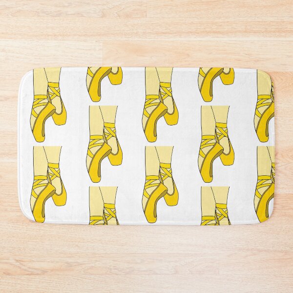 Item preview, Yellow pointe shoes designed and sold by CalliesArt.