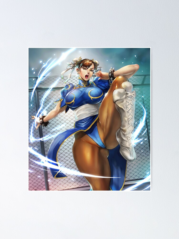 Chun Li Poster For Sale By Wiraphong Redbubble