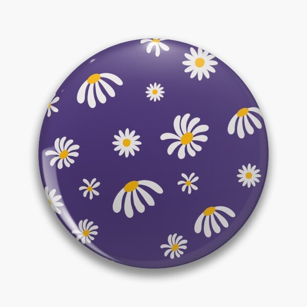 Item preview, Abstract Daisy Flowers Yellow And Purple designed and sold by Windyslice1.