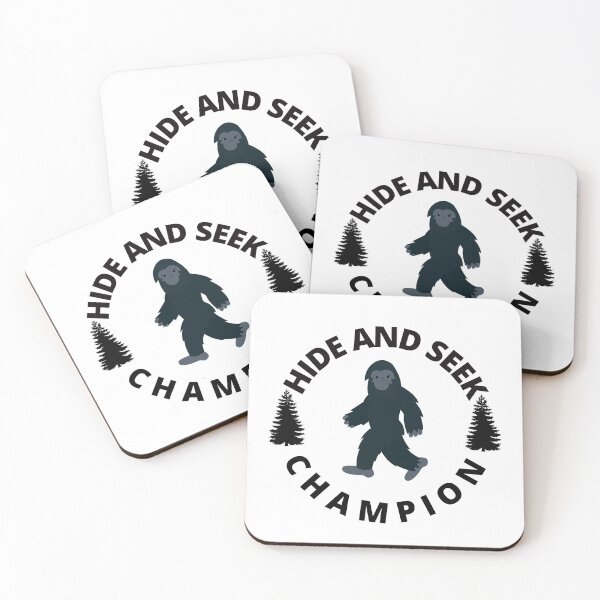 Item preview, Bigfoot hide and seek champion  designed and sold by Tanuja  Sharma.