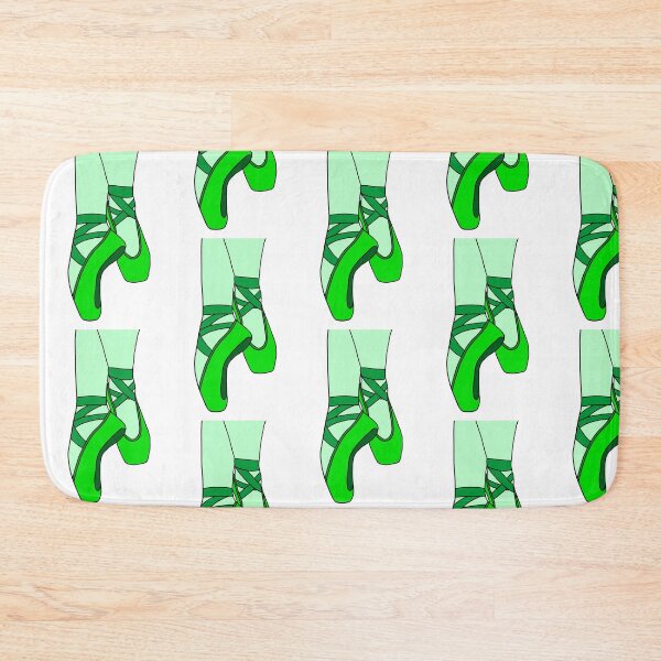 Item preview, Green pointe shoes designed and sold by CalliesArt.