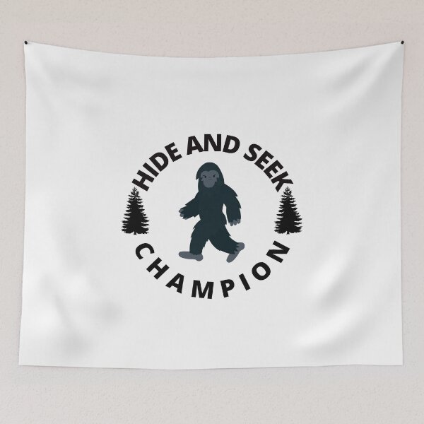 Item preview, Bigfoot hide and seek champion  designed and sold by Tanuja  Sharma.