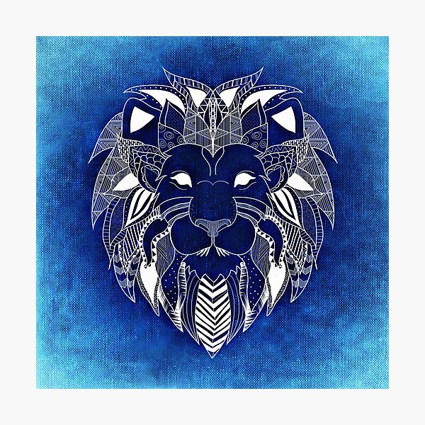 Item preview, Abstract Tribal Lion designed and sold by Alloutlife.