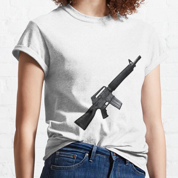 Battlefield 2 T Shirts Redbubble - black m16 assassins ninja shirt roblox