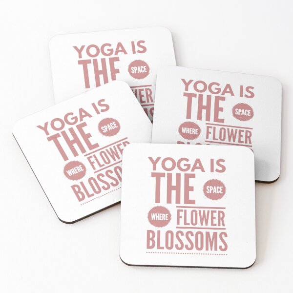 Item preview, Yoga is the space where flower blossoms designed and sold by Hammy97.