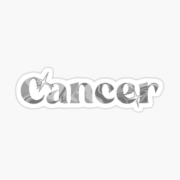 Cancer Zodiac Sign Sticker For Sale By Reiley4404 Redbubble