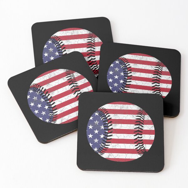 Item preview, Fourth Of July 4th Baseball American Flag USA Men Women designed and sold by MichelSorour.