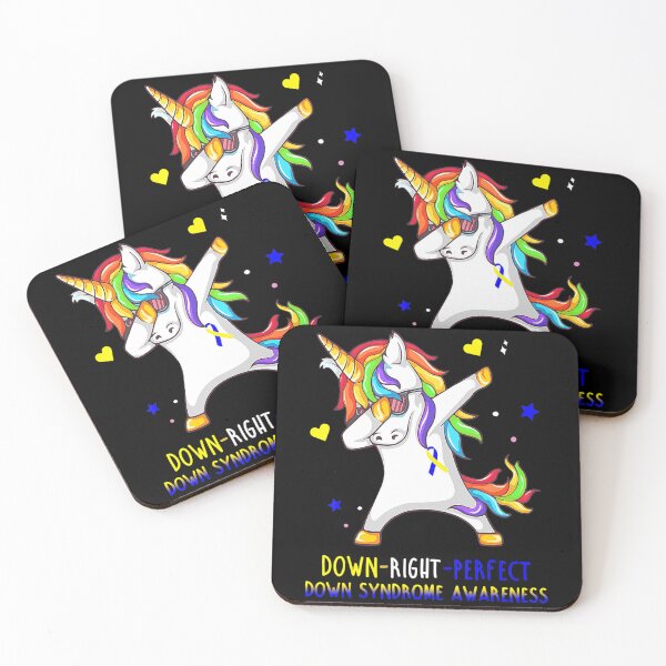 Item preview, Unicorn Down Right Perfect  Down Syndrome Awareness  designed and sold by DylanMisa.