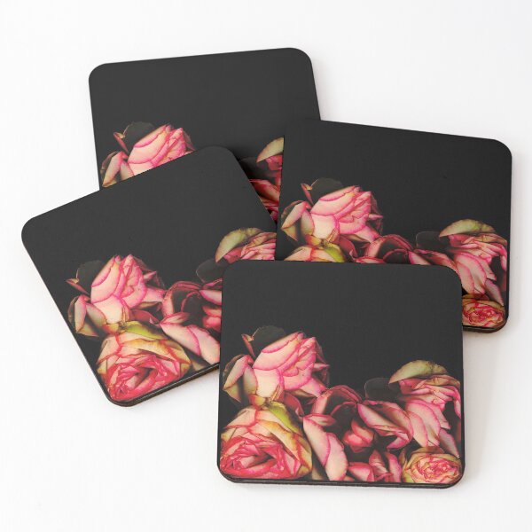 Item preview, Rose Cascade 1 Dark Floral designed and sold by LindasPhotoArt.