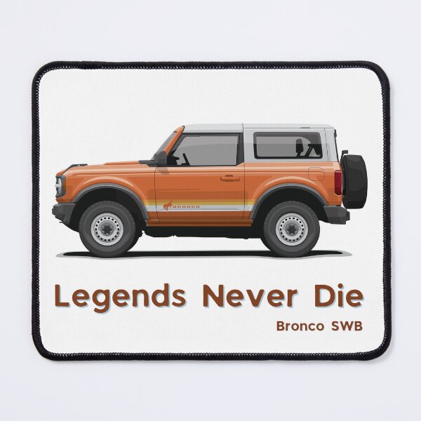 Item preview, Ford Bronco  | New Ford Bronco  | Ford Bronco 4x4 | Ford SUV | Ford Merch | Overlanding  | 4WD  designed and sold by Duncan Udawatta  | The Mugzz Shop.