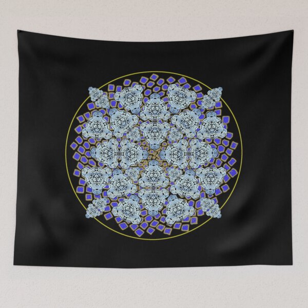 Item preview, Mountain Range Cube Mandala Cacophony & CircleVisions (Y&P) designed and sold by createVisions.