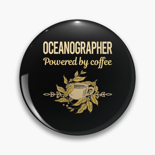 Item preview, Powered By Coffee Oceanographer designed and sold by toniabrendaom.