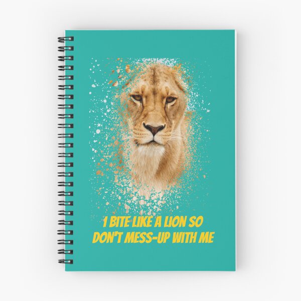Item preview, I bite like a lion   designed and sold by SVGCraftLounge.