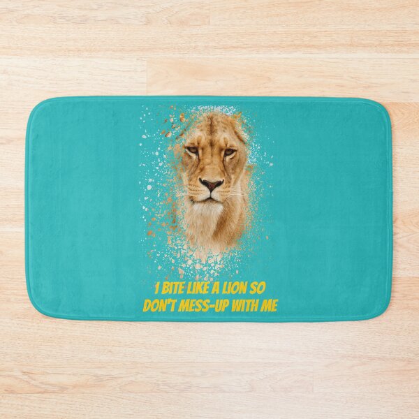 Item preview, I bite like a lion   designed and sold by SVGCraftLounge.