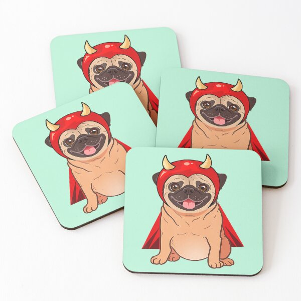 Item preview, Dracula Vampire Pug Cute designed and sold by Windyslice1.