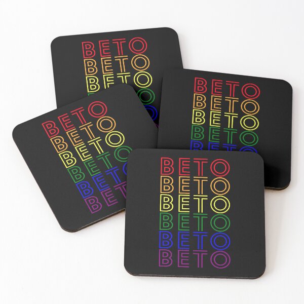 Item preview, Beto O'Rourke 2022 LGBT Gay Pride Flag designed and sold by RosannaArt.
