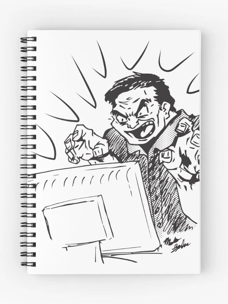 Thumbnail 1 of 3, Journal, Computer Rage designed and sold by Qspark.