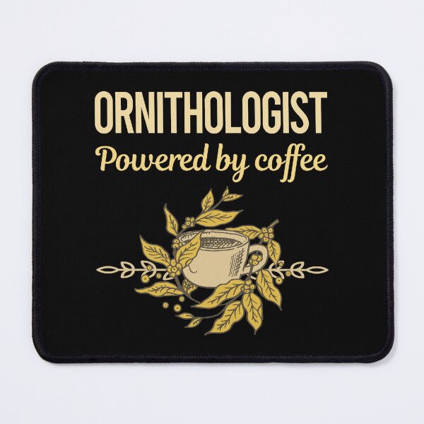 Item preview, Powered By Coffee Ornithologist designed and sold by toniabrendaom.