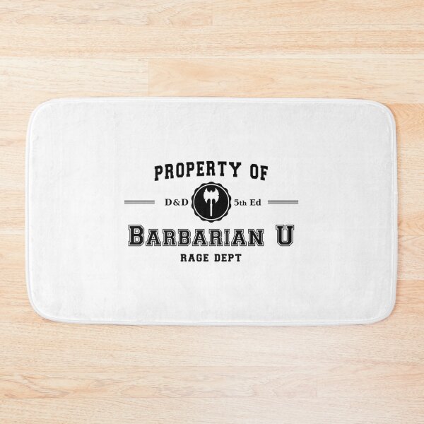 Item preview, Barbarian University designed and sold by JassoEden.