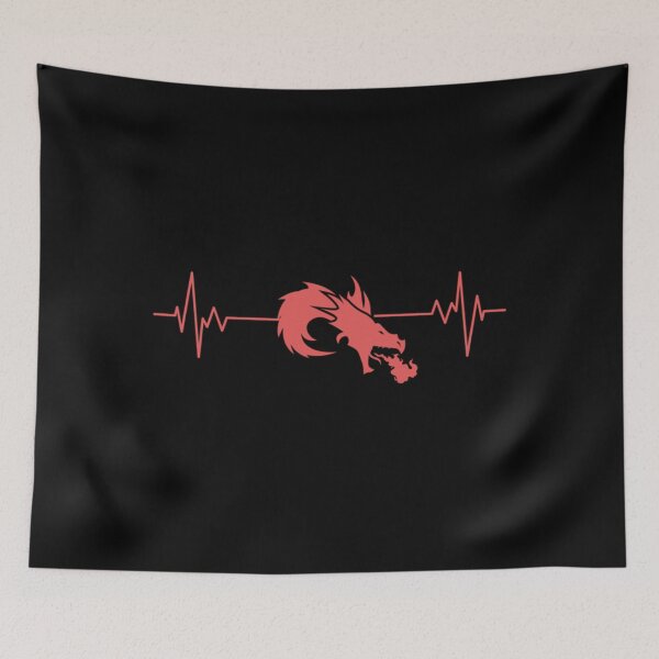 Item preview, Heartbeat light red Dragon designed and sold by JassoEden.