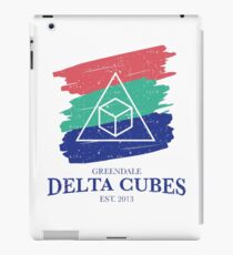 Greendale Delta Cubes Fraternity iPad Case/Skin