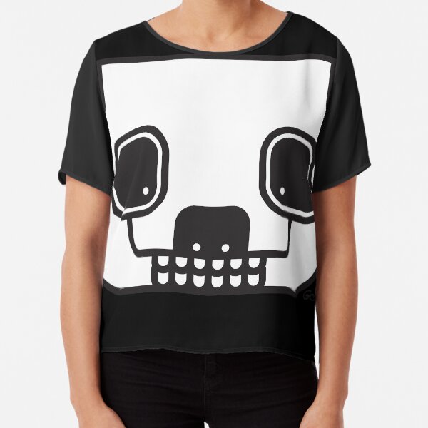 Zombie Panda Chiffon Top
