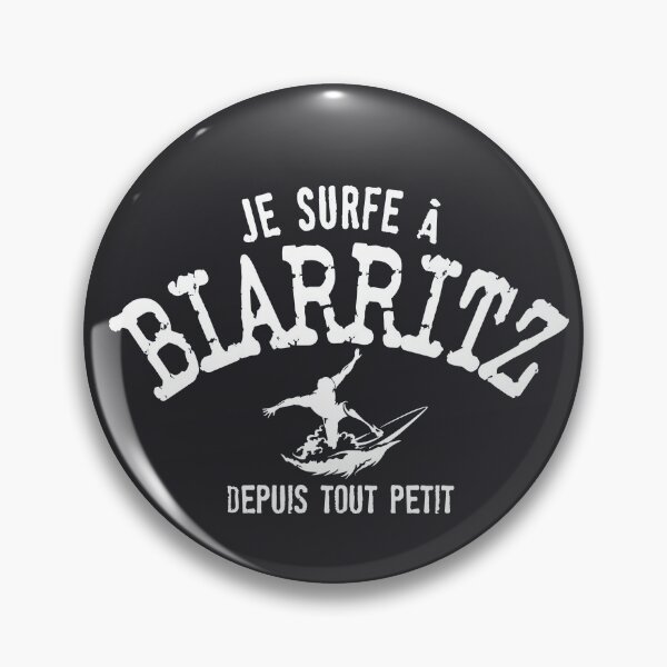 Item preview, Je surfe à Biarritz depuis tout petit designed and sold by VUE-MER.