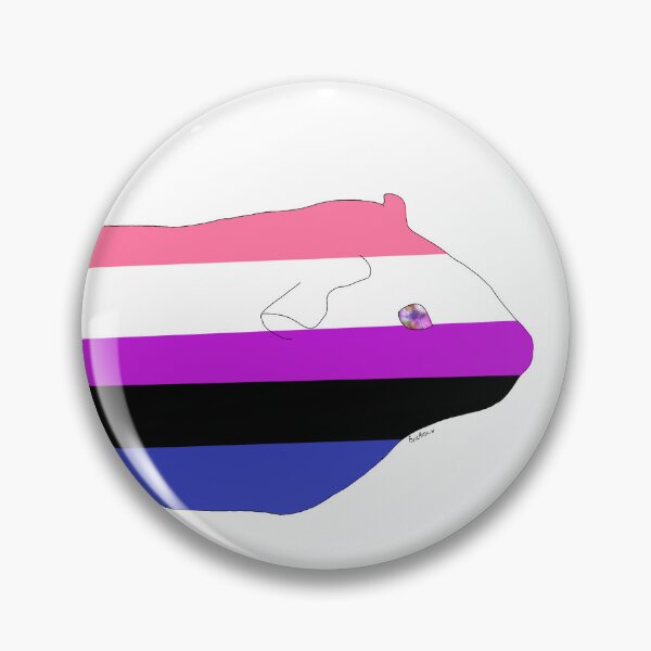 Item preview, Genderfuild pride Guinea pig  designed and sold by Evie Rose.