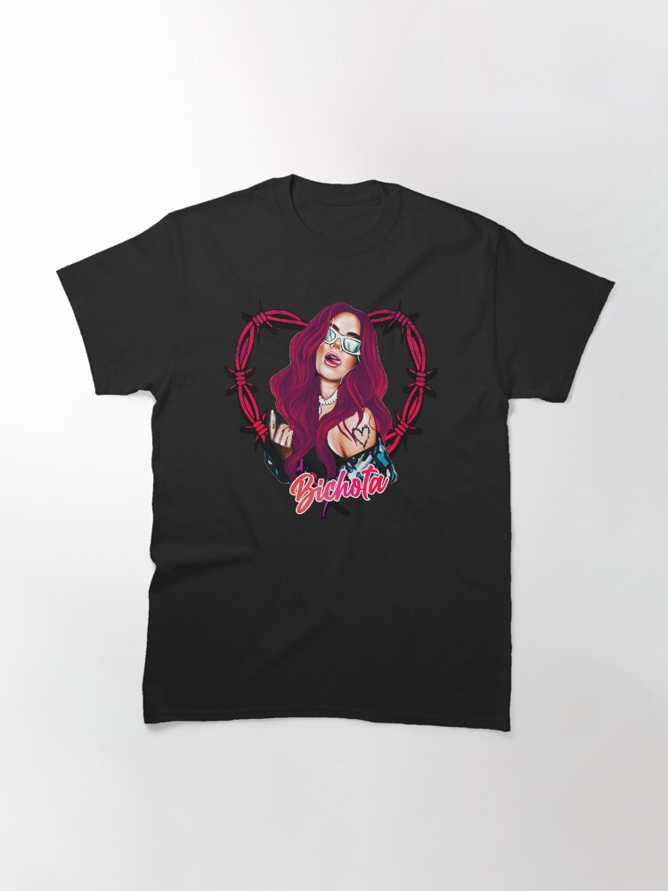 Karol G Rotes Herz Aus Blankem Draht T-Shirt