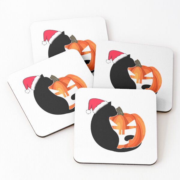 Item preview, black cat halloween Christmas designed and sold by banderaok.