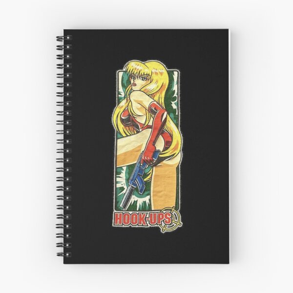 Item preview, Vintage Anime Girl Hook Ups Skate Brand Cartoon Hookups Hook-Ups Sexy Animated Gun Sticker designed and sold by debbieeileenrzp.