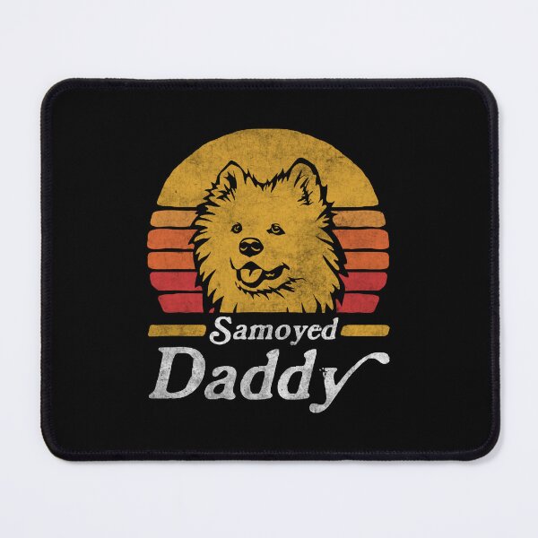 Item preview, Retro Vintage Samoyed Daddy designed and sold by More Cute Dogs.