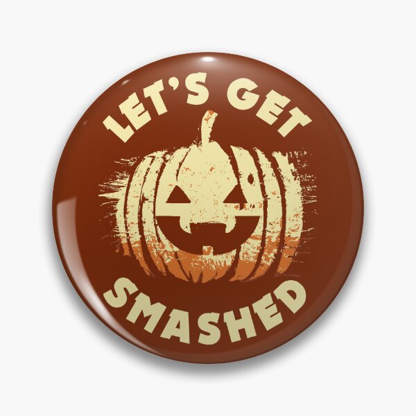 Item preview, Let's Get Smashed - Pumpkin Head | Drinking Party Saying For Halloween designed and sold by TMBTM.