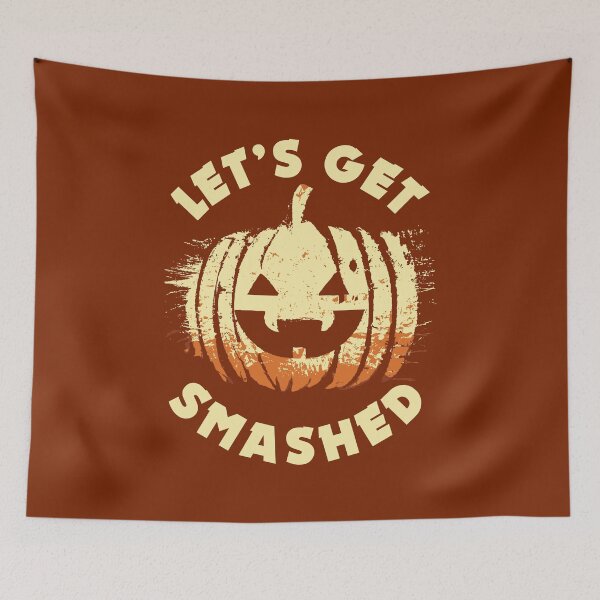 Item preview, Let's Get Smashed - Pumpkin Head | Drinking Party Saying For Halloween designed and sold by TMBTM.