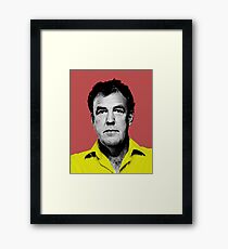 Top Gear Inspired Pop Art, Jeremy Clarkson Framed Print