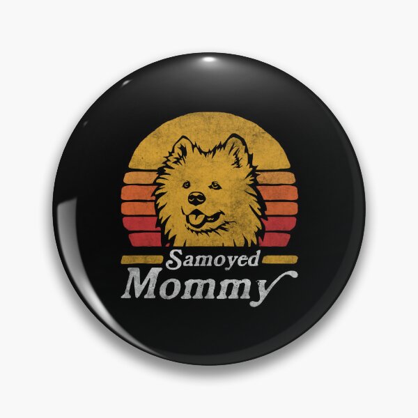 Item preview, Retro Vintage Samoyed Mommy designed and sold by More Cute Dogs.
