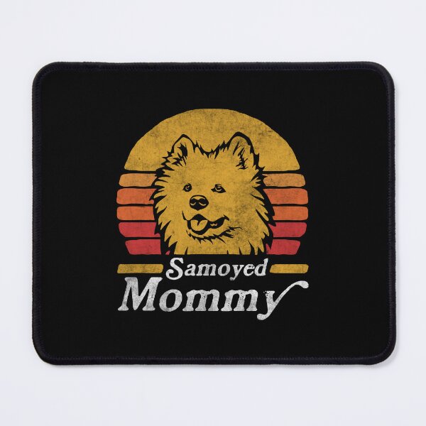 Item preview, Retro Vintage Samoyed Mommy designed and sold by More Cute Dogs.