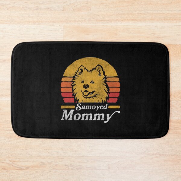 Item preview, Retro Vintage Samoyed Mommy designed and sold by More Cute Dogs.