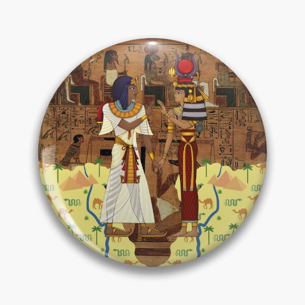 Item preview, Life In Ancient Egypt Pharaoh and Reliefs designed and sold by ArtOfStars.