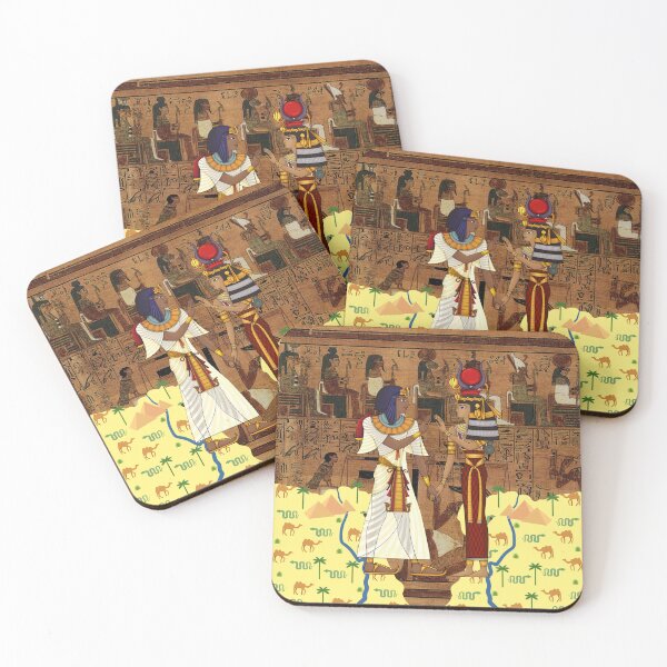 Item preview, Life In Ancient Egypt Pharaoh and Reliefs designed and sold by ArtOfStars.