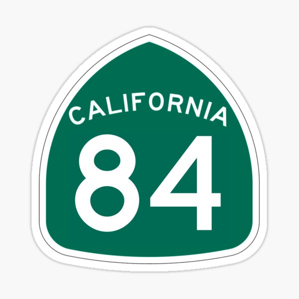 Item preview, California Highway 84 Woodside Page Mill designed and sold by PuristSupply.