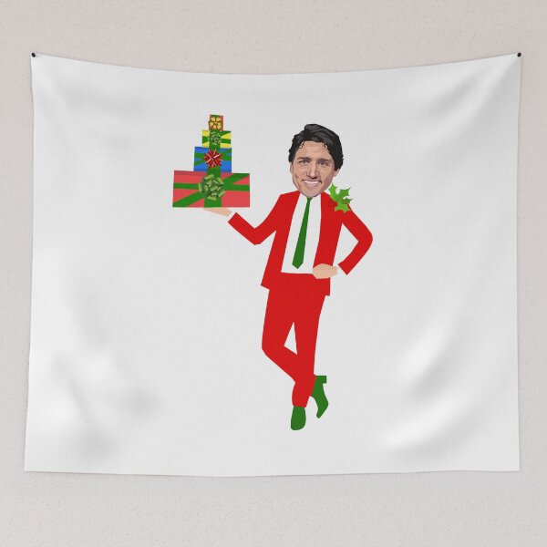 Item preview, Beneficial Work Prominent Friendly Politician Christmas Justin Trudeau Retro Vintage designed and sold by CaoTrieu.