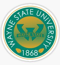 Wayne State University Sticker