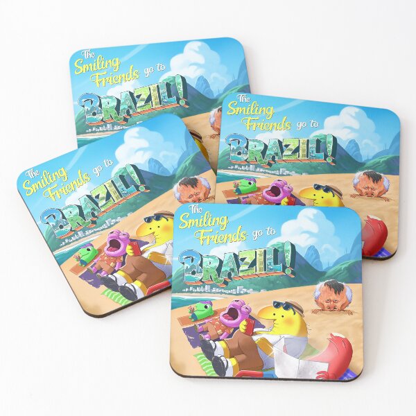 Item preview, The Smiling Friends go To Brazil designed and sold by ALCHEMIST.
