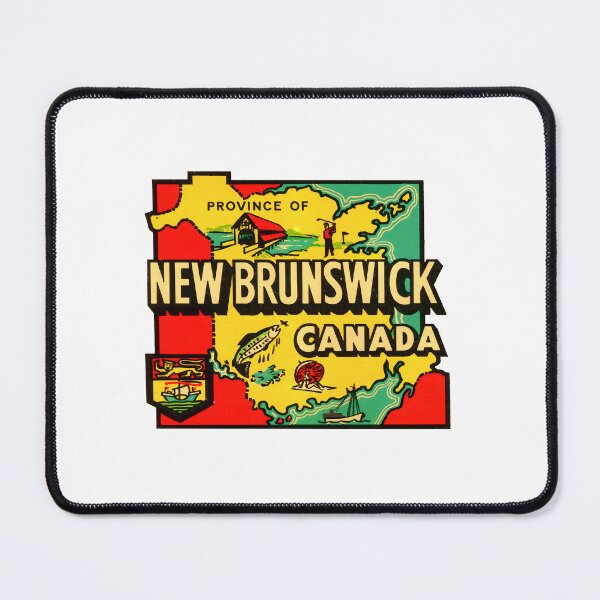 Item preview, Beneficial Work Prominent Friendly Politician Province Of New Brunswick Vintage Travel Decal Funny designed and sold by CaoTrieu.