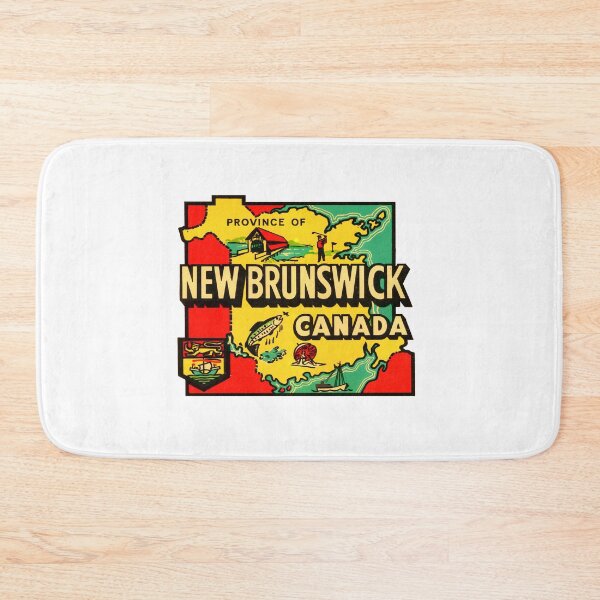 Item preview, Beneficial Work Prominent Friendly Politician Province Of New Brunswick Vintage Travel Decal Funny designed and sold by CaoTrieu.
